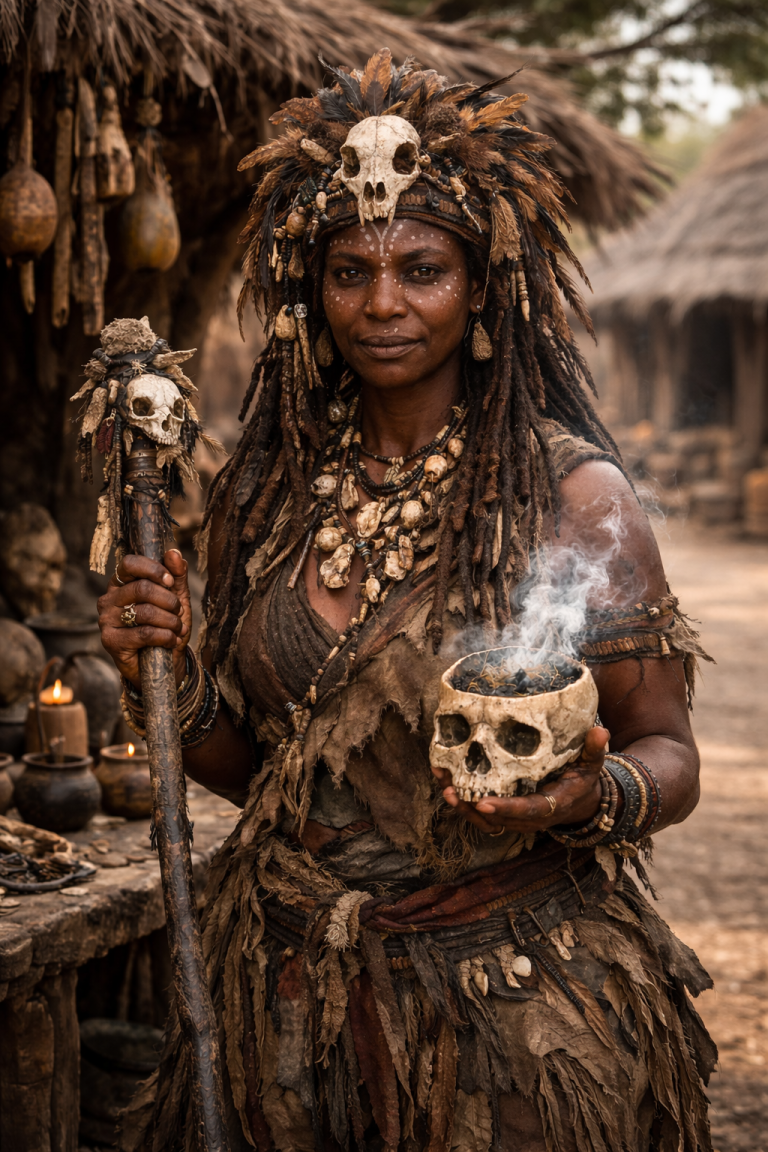 Witch Doctor in Africa